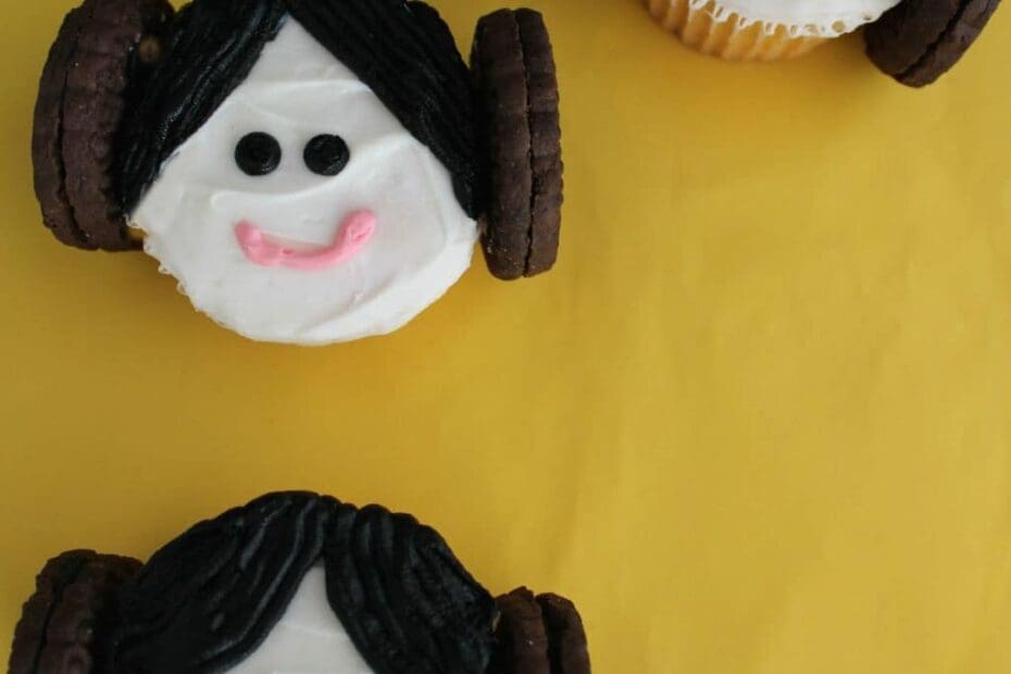 princess leia cupcakes