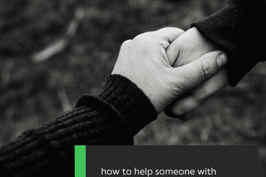 how to help someone with depression