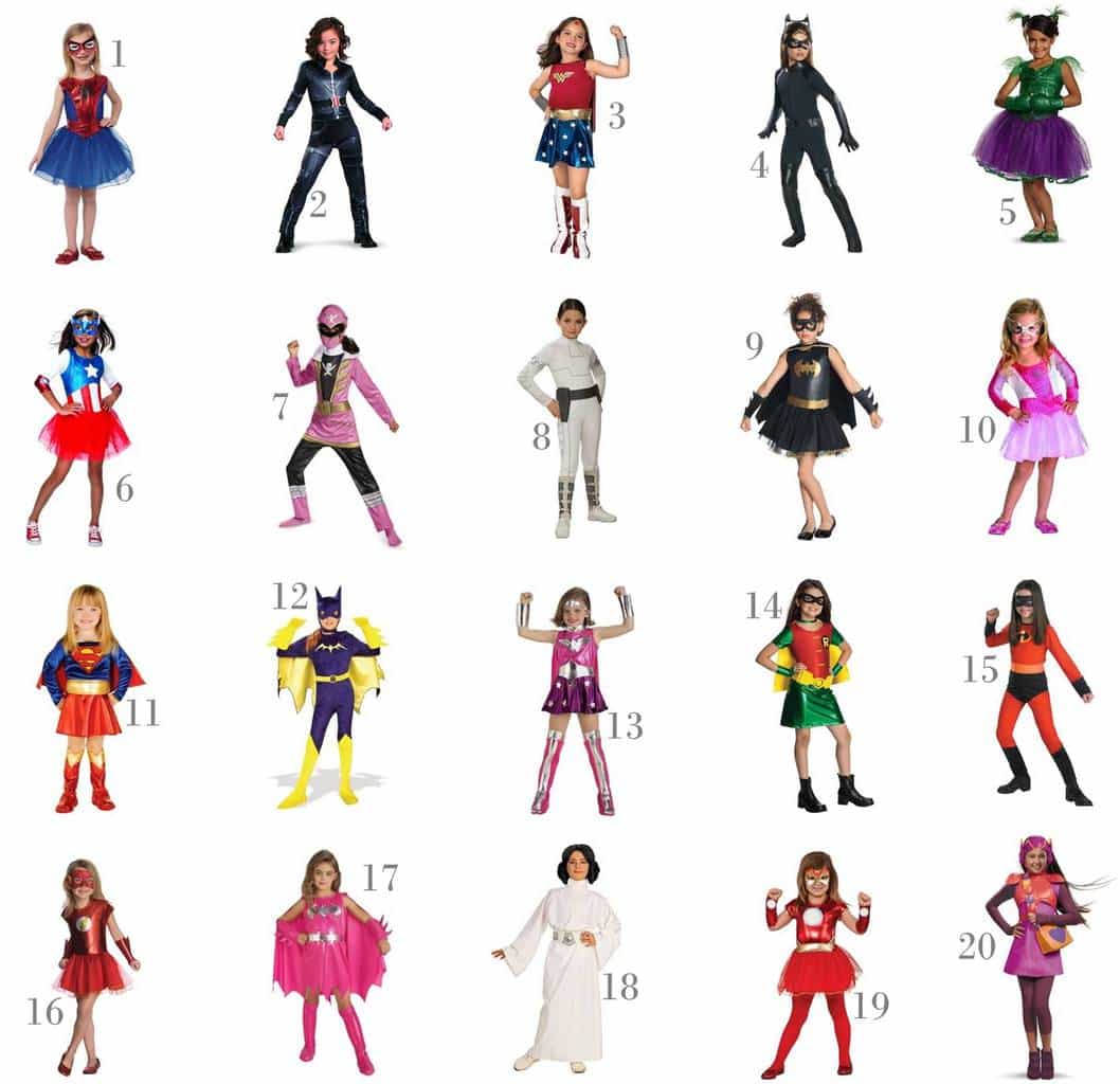 girls Halloween costumes