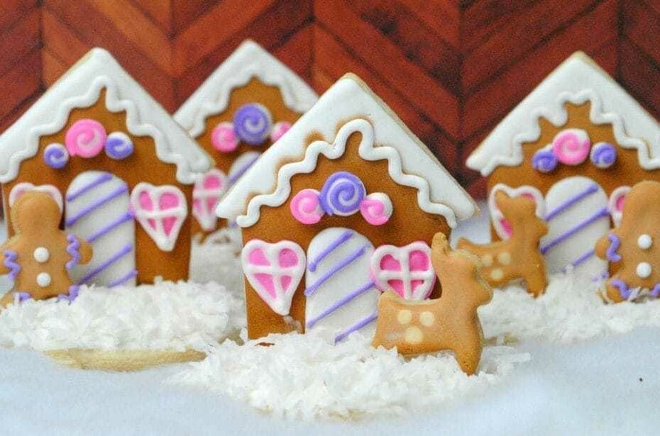 gingerbread house cookies