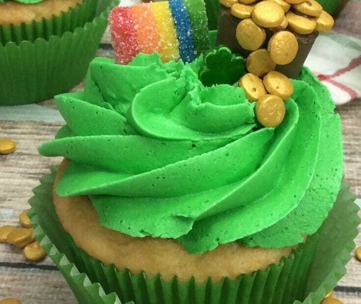 St Patrick's Day Cupcakes