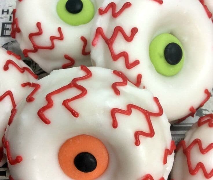Monster Eye doughnut recipe