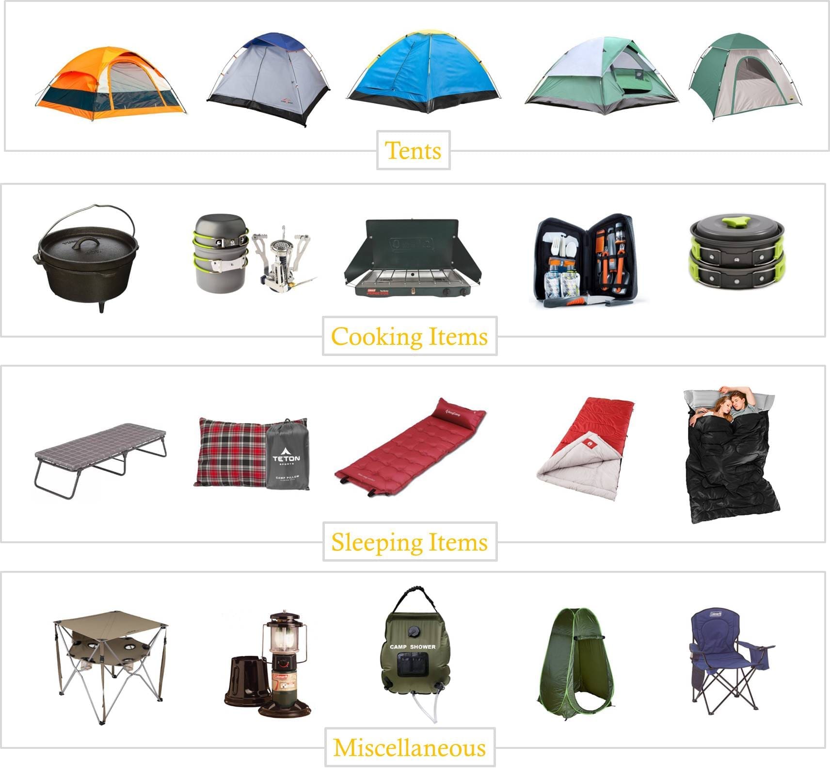 20 Camping Essentials Under $50 You Need