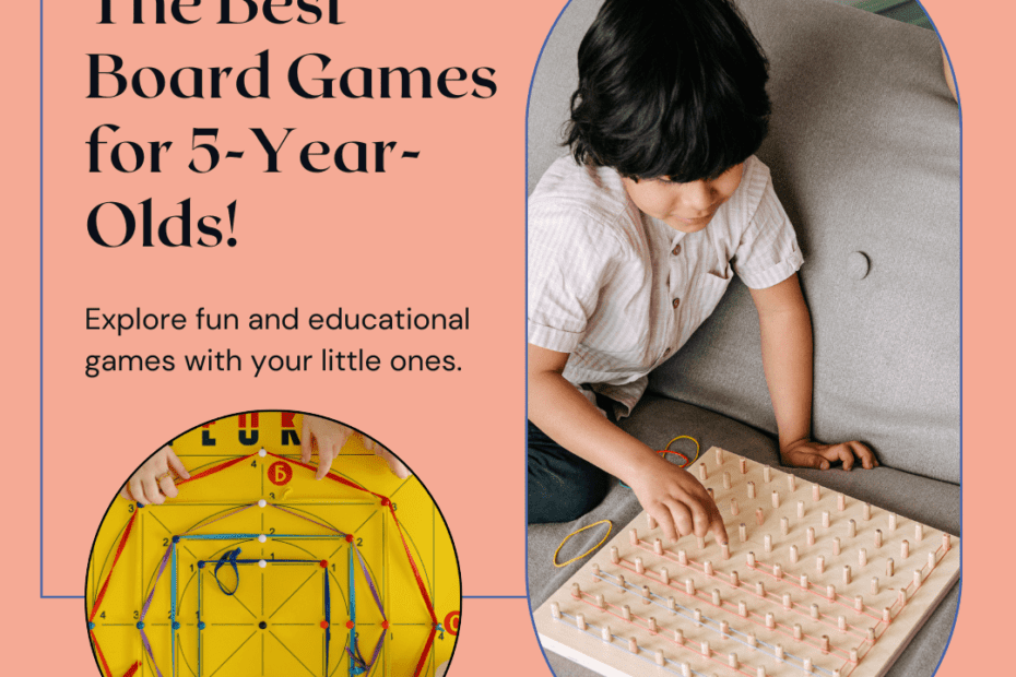 The Best Board Games For 5 Year Olds