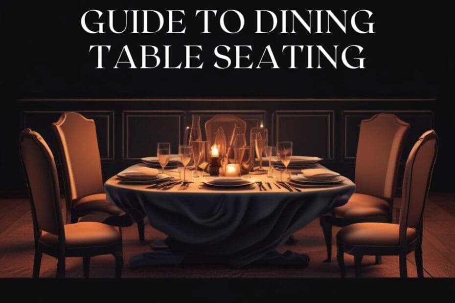 The Best New Guide To Dining Table Seating